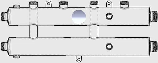 Коллектор распределительный 3 контура 1¼&quot;н x 1&quot;н Север-R-КМ2+1 1945075