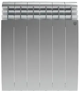 Радиатор алюминиевый 6 секций Royal Thermo BiLiner Alum 500 Silver Satin RTBASS50006 Радиатор алюминиевый 6 секций Royal Thermo BiLiner Alum 500 Silver Satin RTBASS50006, 3
