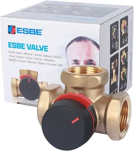 Трехходовой смесительный клапан 1&quot; Kvs 10.0 ESBE VRG131 1160 11 00