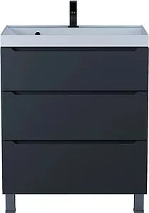 Тумба под умывальник напольная Uperwood UPD Tanos 70 чёрный 291020333 Тумба под умывальник напольная Uperwood UPD Tanos 70 чёрный 291020333, 1