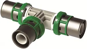 Тройник пресс соединительный 26мм Comap MultiSkin PPSU 9130W26 Тройник пресс соединительный 26мм Comap MultiSkin PPSU 9130W26, 1