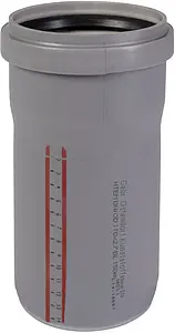 Труба канализационная внутренняя D=110мм L=150мм Ostendorf HTEM 115000 Труба канализационная внутренняя D=110мм L=150мм Ostendorf HTEM 115000, 1