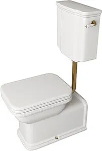 Унитаз со средним бачком Kerasan Waldorf белый 411601+418301+ Унитаз со средним бачком Kerasan Waldorf белый 411601+418301+, 3