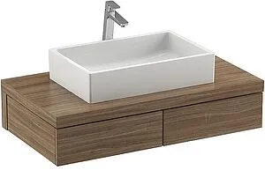 Тумба-умывальник подвесная Ravak SD Formy 100 орех X000001036+XJL01250000 Тумба-умывальник подвесная Ravak SD Formy 100 орех X000001036+XJL01250000, 1