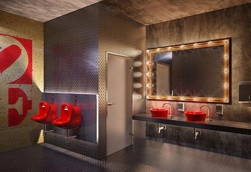 Раковина Sanita Luxe Love is Red 45 красный LOVSLWB03