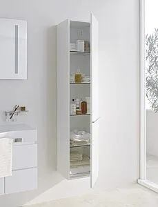 Шкаф-пенал подвесной Laufen Palace 35 белый 4.0202.1.075.463.R Шкаф-пенал подвесной Laufen Palace 35 белый 4.0202.1.075.463.R, 3