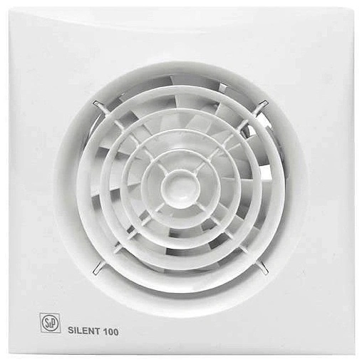 Вентилятор вытяжной D=100мм белый Soler &amp; Palau Silent-100CHZ