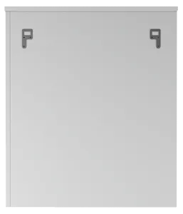 Шкаф-зеркало Айсберг Контраст 60 L белый DA2704HZ, 5