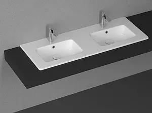 Тумба-умывальник подвесная ISVEA Onda Plus 120 белый/антрацит 21OPS087120I+10SL50121SV, 4