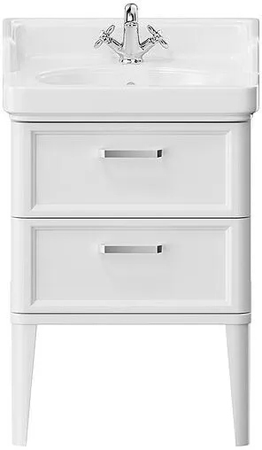 Тумба-умывальник напольная Kerama Marazzi Pompei 60 белый PO.N.60.2\WHT+PO.wb.60