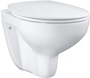 Комплект 6 в 1 Grohe Bau Ceramic 39586000 с кнопкой Skate Cosmopolitan 38732000 хром глянцевый, 5