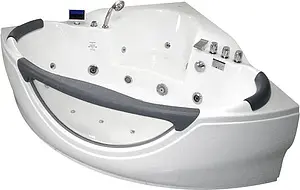 Ванна акриловая с гидромассажем Gemy 155x155 G9025 II K Ванна акриловая с гидромассажем Gemy 155x155 G9025 II K, 1