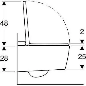 Умный унитаз-биде подвесной безободковый Geberit AquaClean Sela белый 146.224.11.1 Умный унитаз-биде подвесной безободковый Geberit AquaClean Sela белый 146.224.11.1, 4