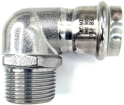 Уголок пресс переходной 28мм x 1"н Vieir VER-PRO VPLM285