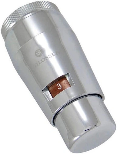 Головка термостатическая M30x1.5 Schlosser Mini хром 601100034