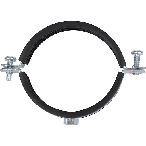 Хомут сантехнический обрезиненный 2½&quot; (75-80мм) Хоммет RUS212