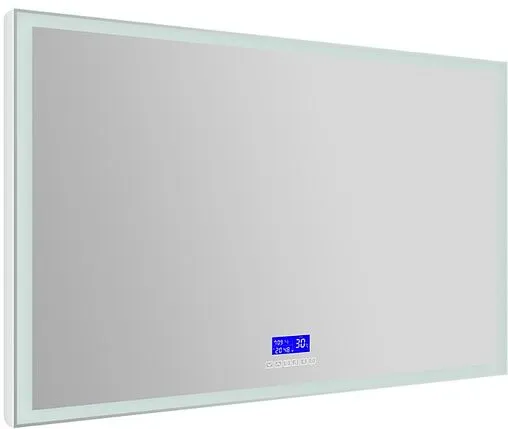 Зеркало с подсветкой BelBagno 120x80 bluetooth, цифровой термометр, радио SPC-GRT-1200-800-LED-TCH-RAD