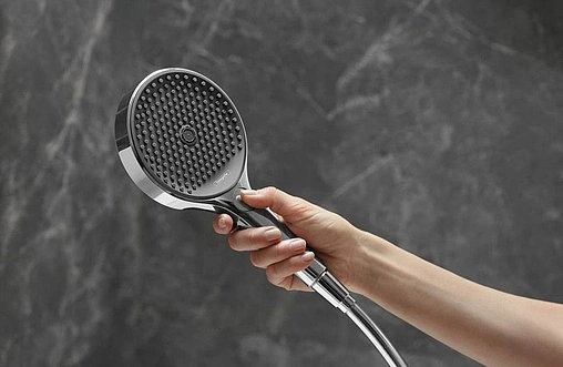 Душевой набор Hansgrohe Rainfinity 130 3jet 125см хром/графит 26852000