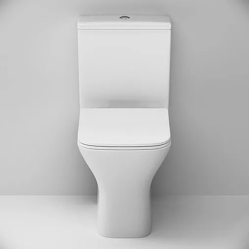 Унитаз-компакт безободковый Am.Pm Gem FlashClean белый C908601SC