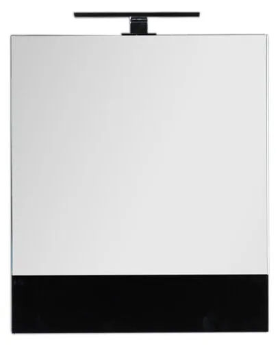 Шкаф-зеркало Aquanet Верона 58 L чёрный 00175384