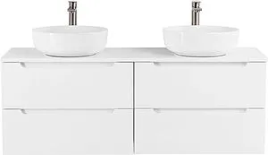 Тумба-умывальник подвесная BelBagno ETNA 120 Bianco Lucido ETNA-1200-2C-SO-BL-P+ Тумба-умывальник подвесная BelBagno ETNA 120 Bianco Lucido ETNA-1200-2C-SO-BL-P+, 1
