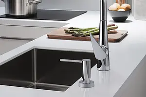 Смеситель для кухни с выдвижным изливом Hansgrohe Talis Select M51 300 1jet sBox хром 73853000, 3