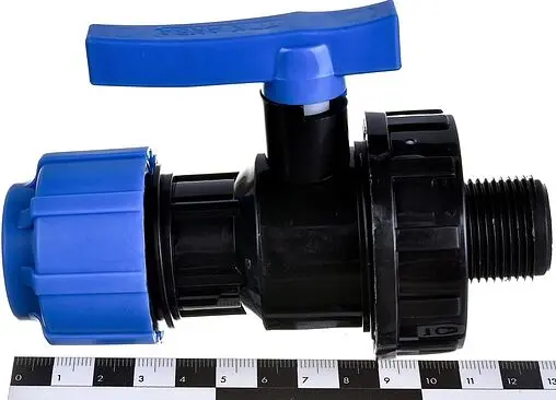 Кран шаровый с переходом на пнд трубу 25мм x ¾&quot;н ТПК-Аква 553222534