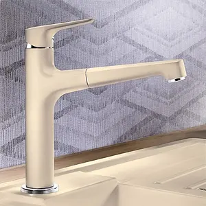 Смеситель для кухни с выдвижным изливом Blanco Felisa-S шампань 520342, 2