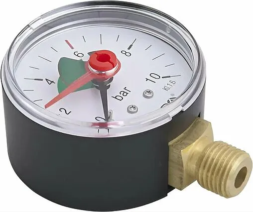 Манометр радиальный Gappo 50мм 10 бар ¼&quot; G1470.10