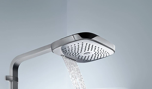 Душевая система с термостатом для душа Hansgrohe Raindance Select E 300 3jet хром 27127000