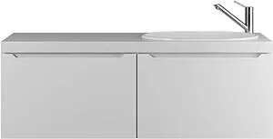 Тумба-умывальник подвесная Uperwood Tanos 120 R белый 291021020 Тумба-умывальник подвесная Uperwood Tanos 120 R белый 291021020, 1