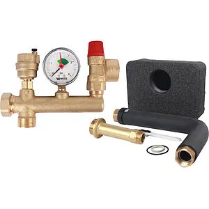 Группа безопасности котла до 60 кВт 1&quot; 3 бар Buderus KSS8 7736602387, 1