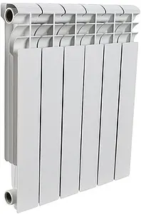 Радиатор алюминиевый 6 секций Rommer Profi 500 RAL-1210-050006 Радиатор алюминиевый 6 секций Rommer Profi 500 RAL-1210-050006, 1