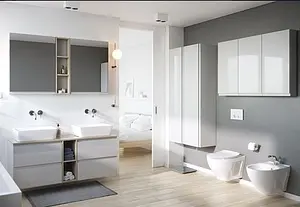 Шкаф Cersanit Moduo 60 белый SB-SW-MOD60/Wh, 3