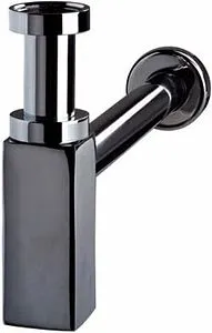 Сифон бутылочный для раковины Wirquin Careis хром 31650001 Сифон бутылочный для раковины Wirquin Careis хром 31650001, 1