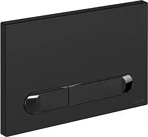 Клавиша смыва для унитаза Cersanit Estetica 64112 черный матовый Клавиша смыва для унитаза Cersanit Estetica 64112 черный матовый, 3