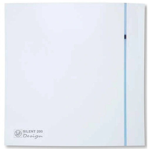 Вентилятор вытяжной D=118мм белый Soler & Palau Silent-200CRZ Design 3C