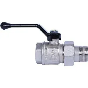 Кран шаровый с американкой ¾"в x ¾"н Bugatti New Jersey 09200004, 5