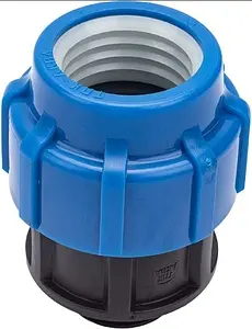 Муфта компрессионная переходная 50мм x 1½&quot;н ТПК-Аква 50030050, 5