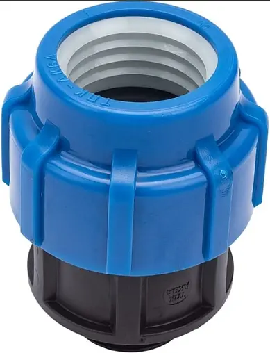 Муфта компрессионная переходная 50мм x 1½&quot;н ТПК-Аква 50030050