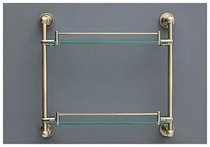 Полка Aquanet брашированная бронза 3852 Полка Aquanet брашированная бронза 3852, 4