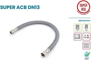 Гибкая подводка в полимерной оплетке Tucai SUPER ACB DN13 0.3м x ½"в x ½"н 200550 Гибкая подводка в полимерной оплетке Tucai SUPER ACB DN13 0.3м x ½"в x ½"н 200550, 4