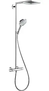 Душевая система с термостатом для душа Hansgrohe Raindance S 300 1jet хром 27114000 Душевая система с термостатом для душа Hansgrohe Raindance S 300 1jet хром 27114000, 1
