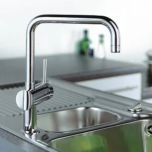Смеситель для кухни с выдвижным изливом Grohe Minta хром матовый 32168DC0, 5