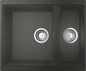 Мойка кухонная Grohe K500-55.5 серый гранит 31648AT0 Мойка кухонная Grohe K500-55.5 серый гранит 31648AT0, 1