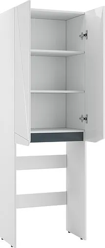 Шкаф над стиральной машиной Домино Vector 65 белый DV6606H