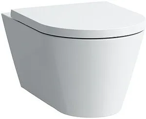 Унитаз подвесной безободковый Laufen Kartell Rimless c покрытием LCC белый 8.2033.7.400.000.1 Унитаз подвесной безободковый Laufen Kartell Rimless c покрытием LCC белый 8.2033.7.400.000.1, 1