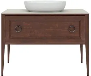 Тумба-умывальник напольная Kerama Marazzi Plaza Classic 100 1+1 орех PL.C.100.1+1\\NUT+PL.wbi.55.1 Тумба-умывальник напольная Kerama Marazzi Plaza Classic 100 1+1 орех PL.C.100.1+1\\NUT+PL.wbi.55.1, 1