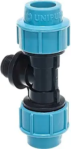 Тройник компрессионный переходной 25мм x ¾&quot;н x 25мм Unipump 75982, 3