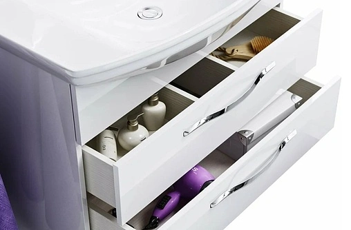 Тумба-умывальник подвесная Aqwella Allegro 100 белый Agr.01.10/2+373323